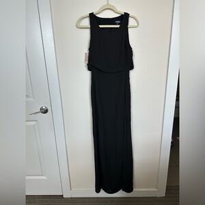 Tildon | formal black maxi dress | XS